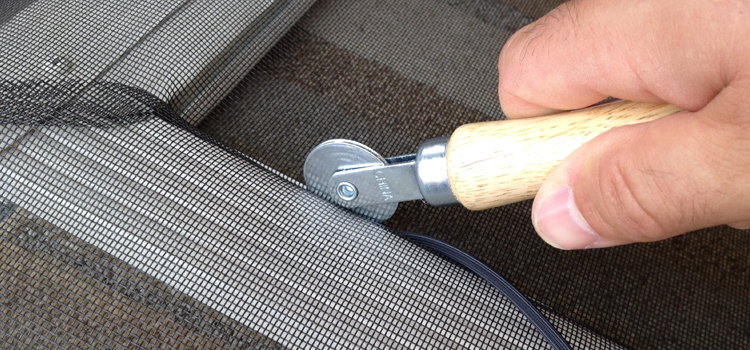 metal screen door repair in Napa